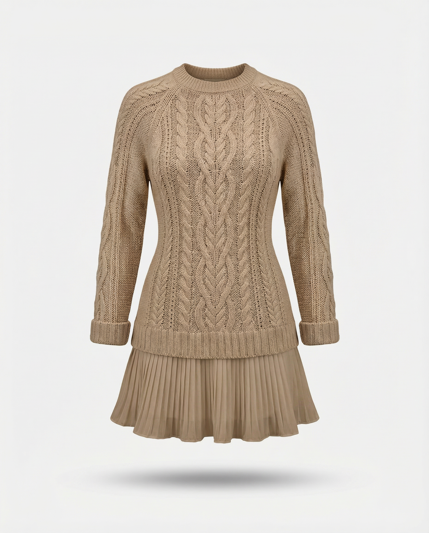 Gaëlle™ Knitted Sweater Dress