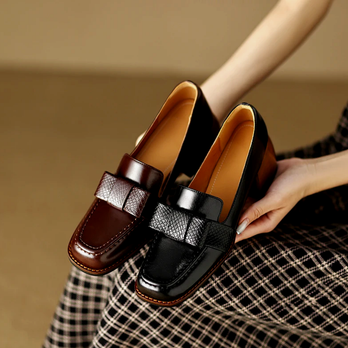 Contessa knot loafers