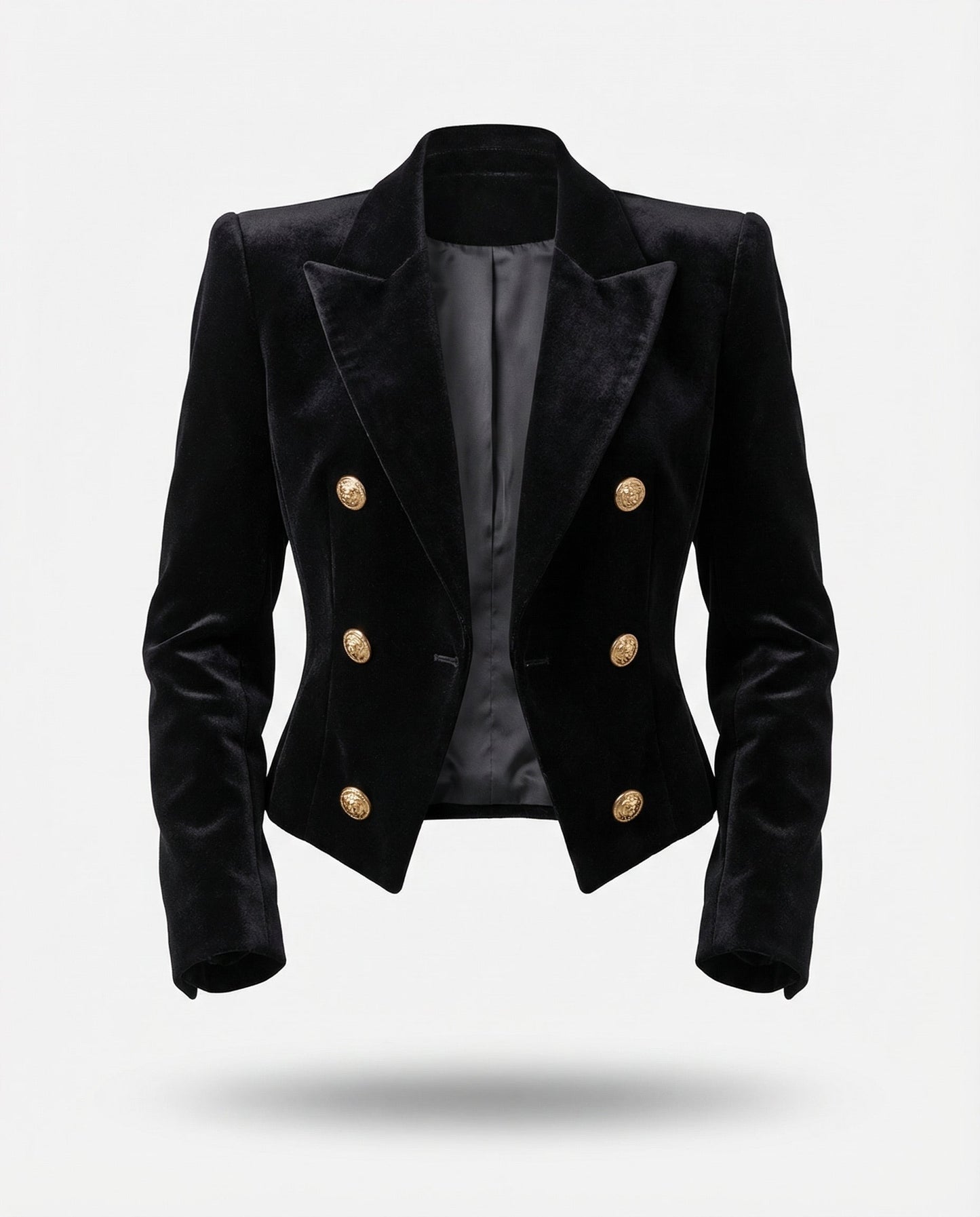 The Alexandra Velvet Blazer