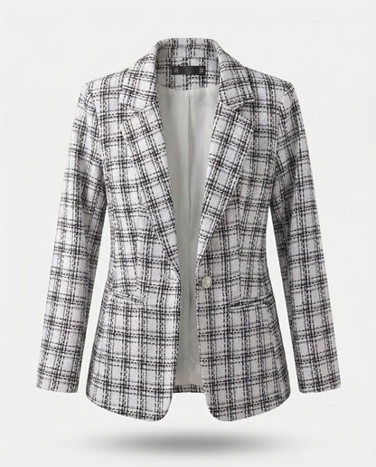 The Sophia Plaid Blazer
