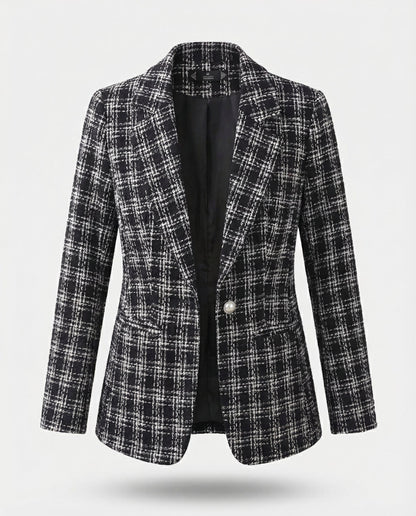 The Sophia Plaid Blazer