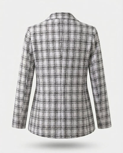 The Sophia Plaid Blazer