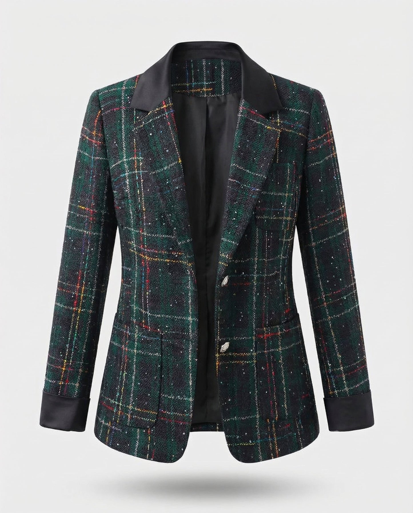 The Amelia Plaid Blazer