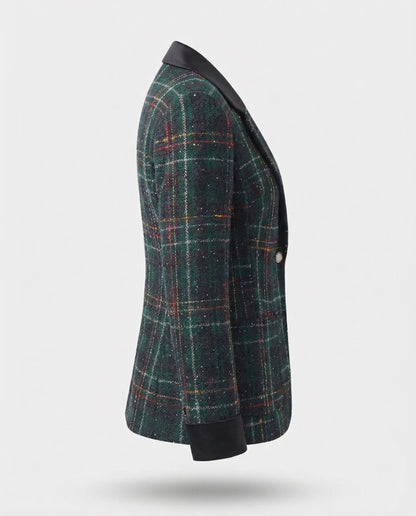 The Amelia Plaid Blazer