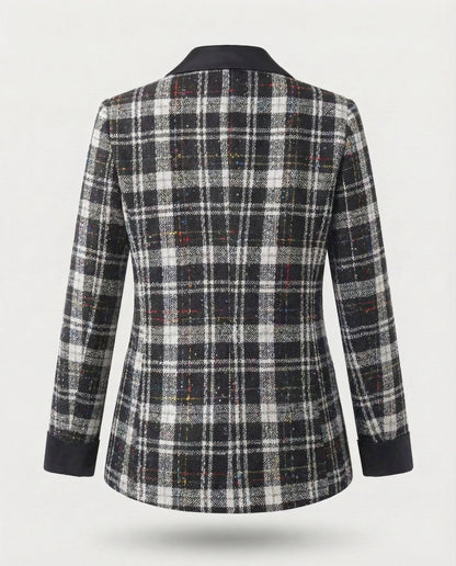 The Amelia Plaid Blazer