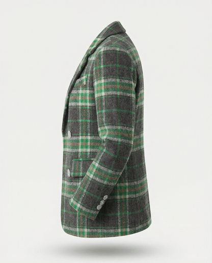 The Eleanor Plaid Blazer