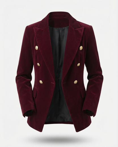 The Sutton Velvet Blazer