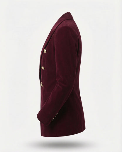 The Sutton Velvet Blazer