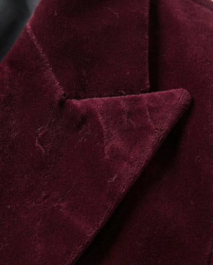 The Sutton Velvet Blazer