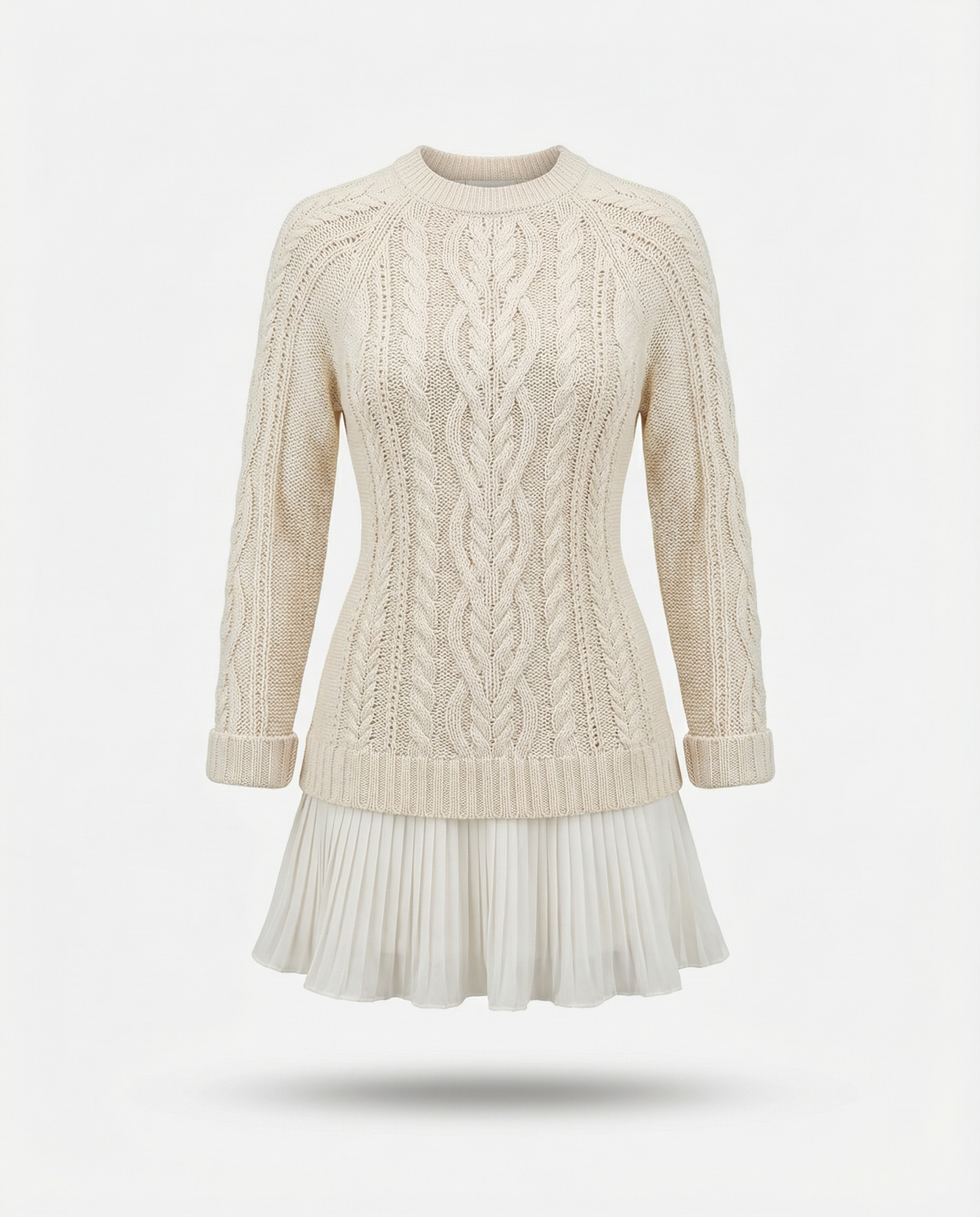 Gaëlle™ Knitted Sweater Dress