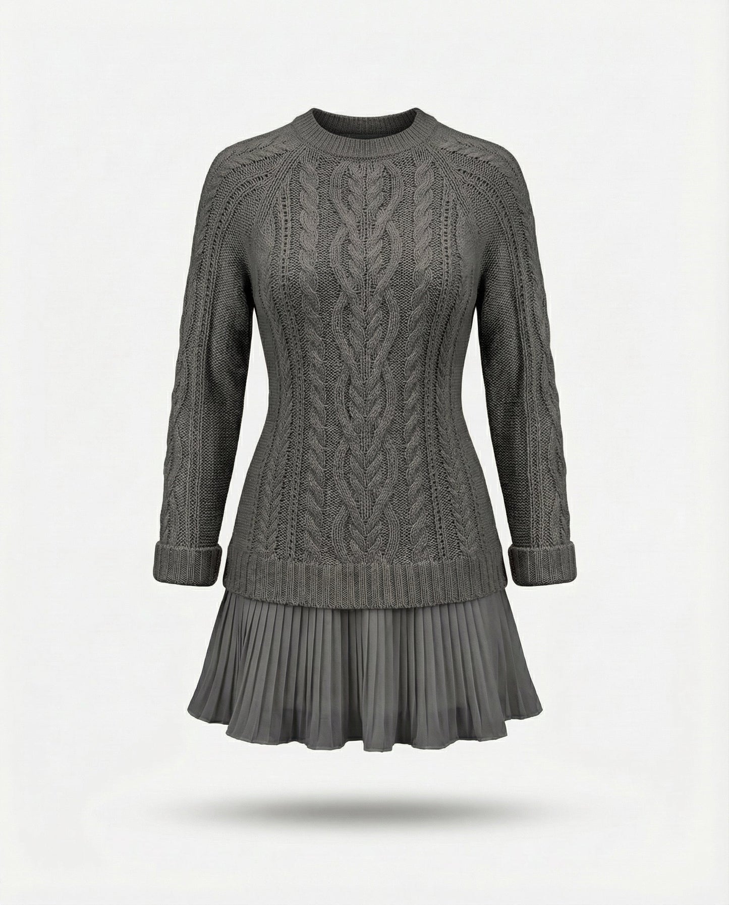 Gaëlle™ Knitted Sweater Dress