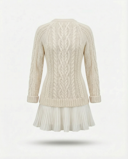 Gaëlle™ Knitted Sweater Dress