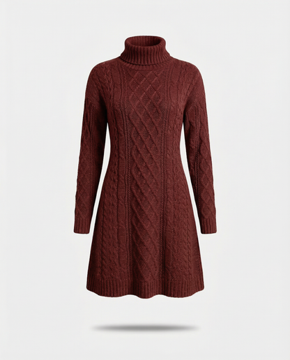 Amira™ Roll Neck Sweater Dress