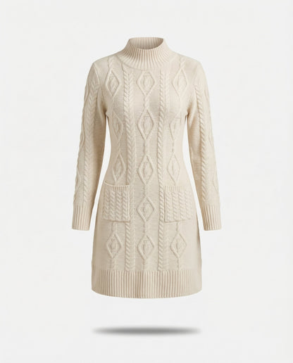 Amina™ Elegant Sweater Dress