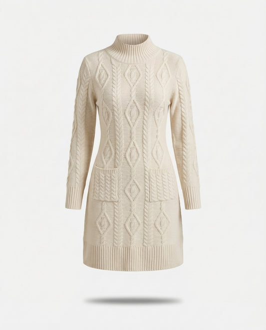 Amina™ Elegant Sweater Dress