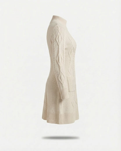 Amina™ Elegant Sweater Dress