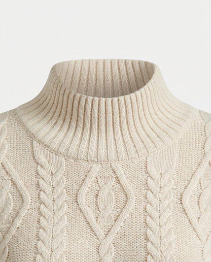 Amina™ Elegant Sweater Dress