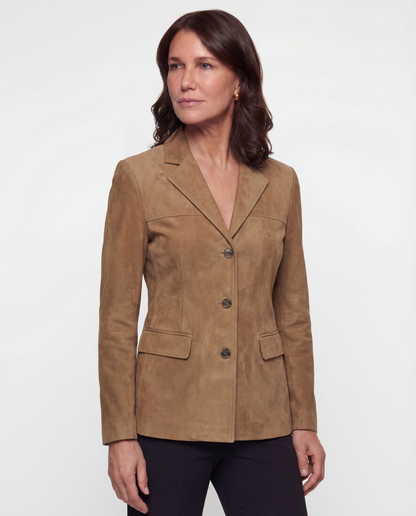 The Park Avenue Suede Blazer