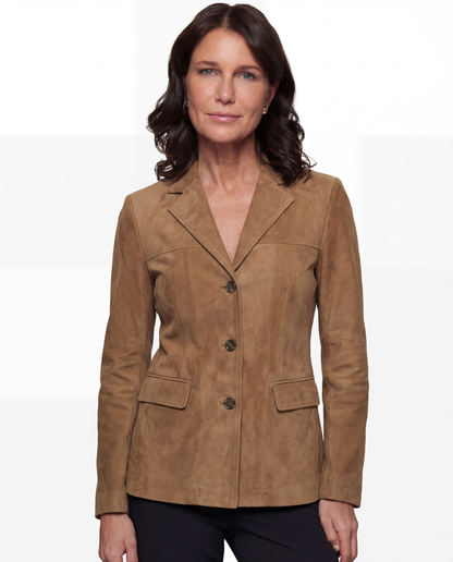 The Park Avenue Suede Blazer