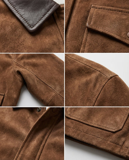 The Hudson Suede Jacket