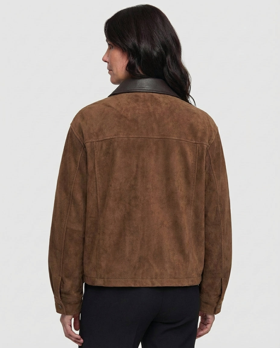 The Hudson Suede Jacket
