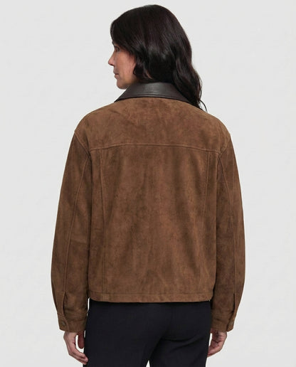 The Hudson Suede Jacket
