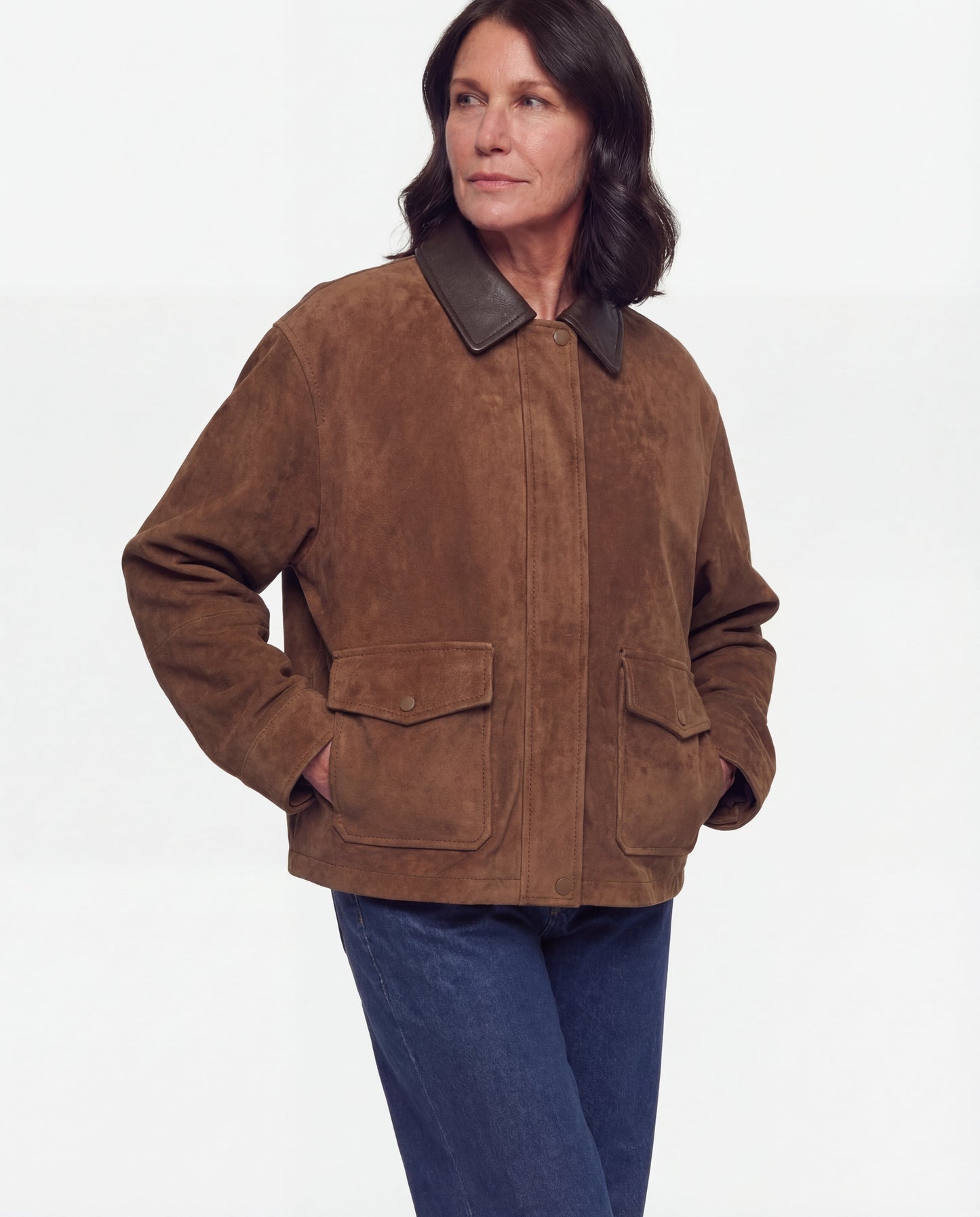 The Hudson Suede Jacket