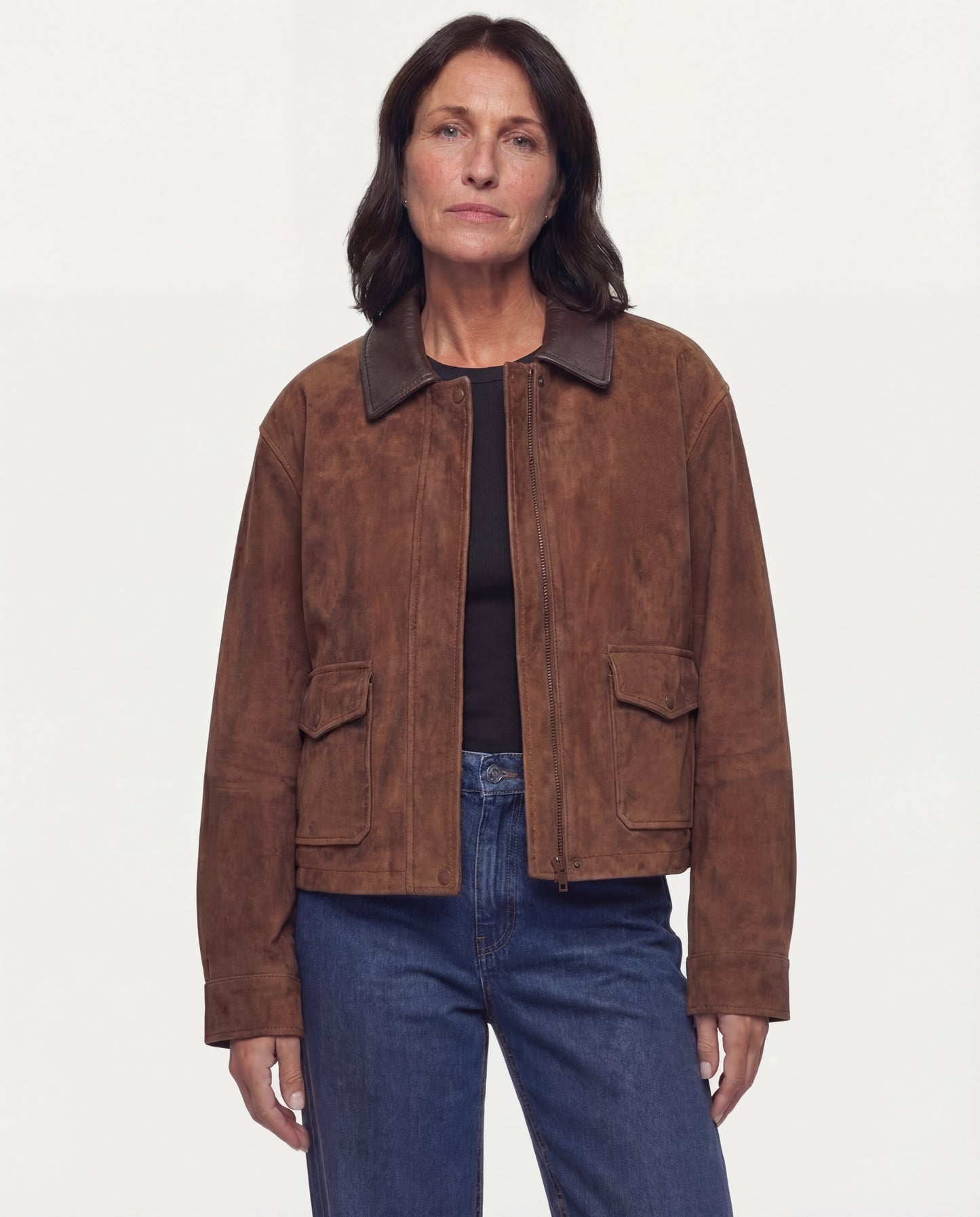 The Hudson Suede Jacket