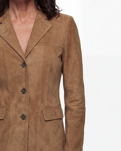The Park Avenue Suede Blazer