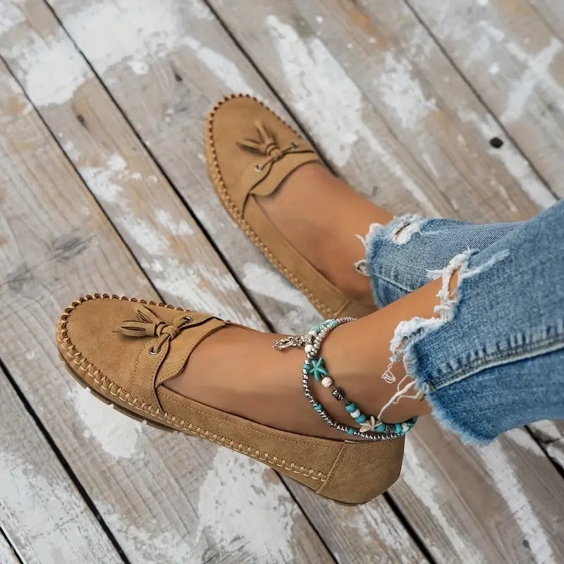 Reagan - Classic Bow Loafers